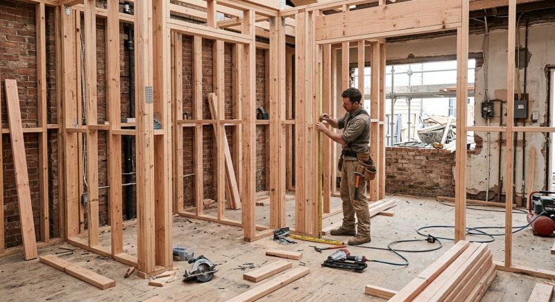 Home Remodeling Framing in Conroe, TX