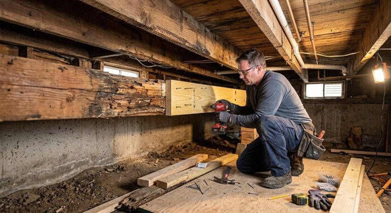 Ceiling Joist Repair in Conroe, TX