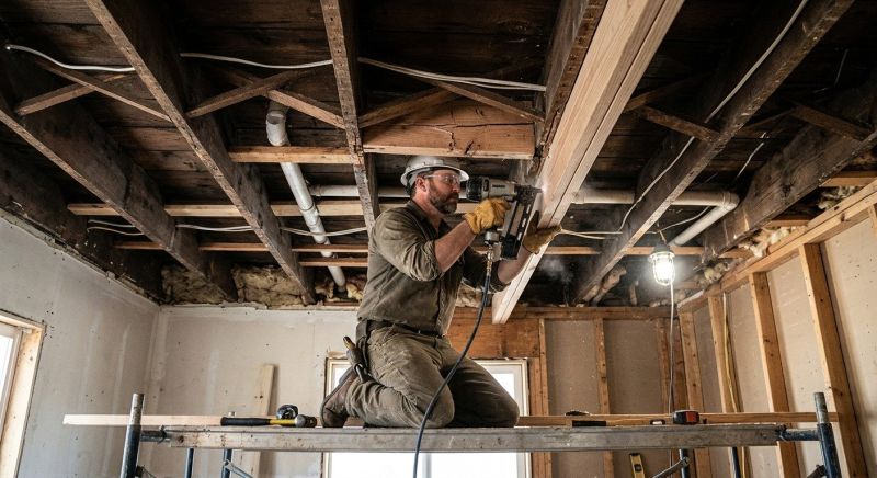 Roof Joist Repair in Kansas City, KS