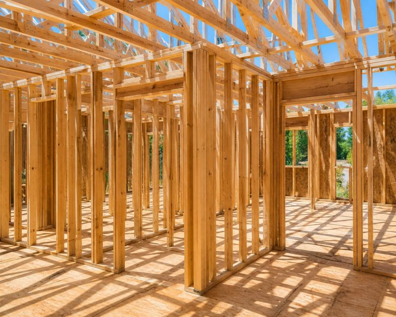 Shop Framing in Conroe, TX