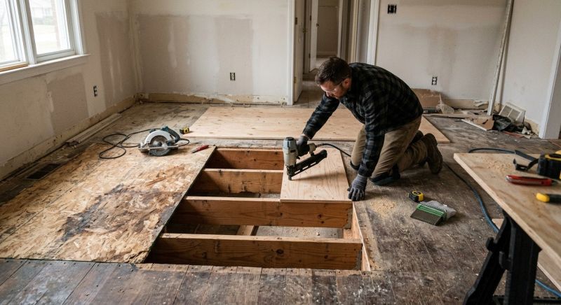 Underfloor Repair in Conroe, TX