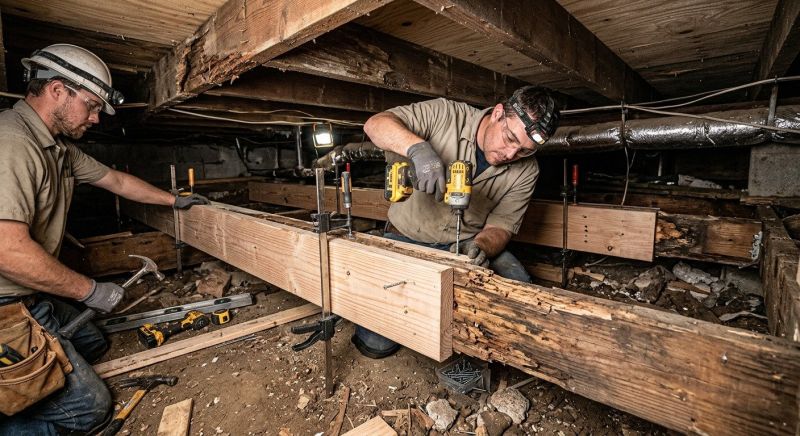 Underfloor Repair in Conroe, TX