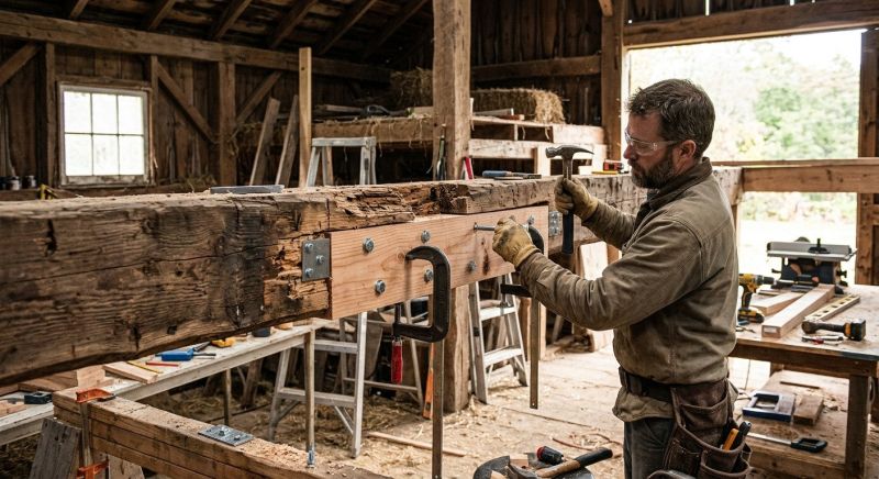 Wood Beam Repair in Kansas City, KS