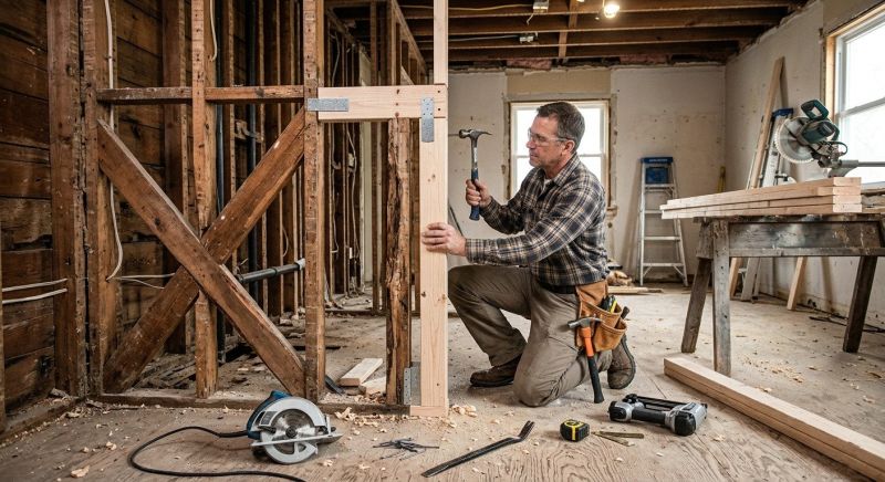 Wood Framing Repair in Wilmington, NC
